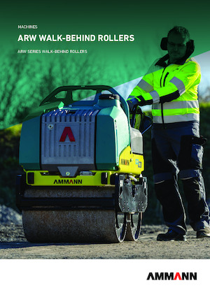 Rodillos vibrantes para zanjas Ammann ARW 65