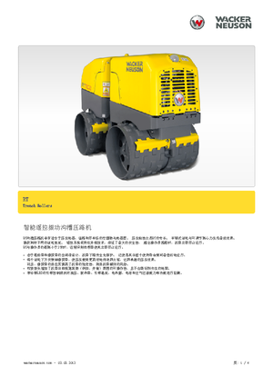 Rodillos vibrantes para zanjas Wacker Neuson RT 56 SC 2