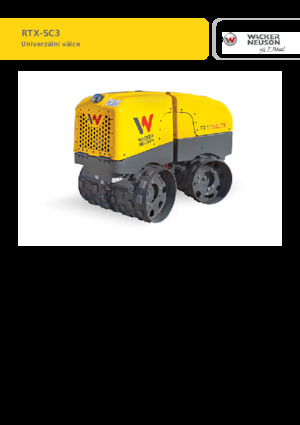 Rodillos vibrantes para zanjas Wacker Neuson RTLx SC 3