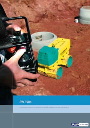 Rodillos vibrantes para zanjas Rammax RW 1504 HK