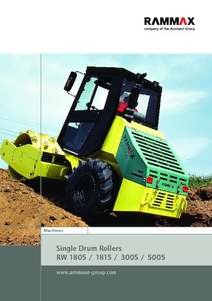 Rodillos vibrantes autopropulsados Rammax RW 5005