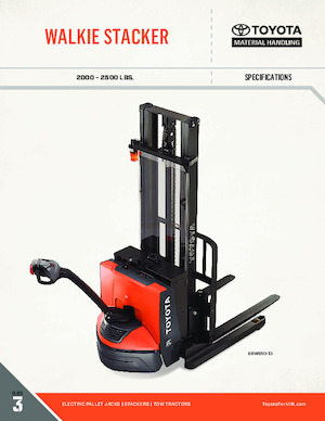 Apiladores de pie Toyota 8BWS10