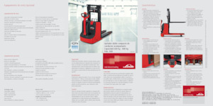 Apiladores de pie Linde D06 