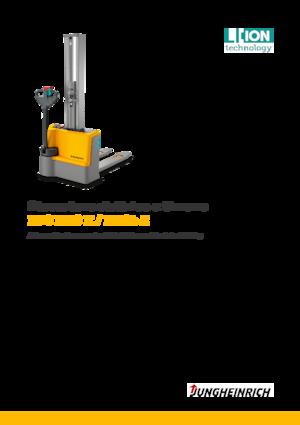 Apiladores de pie Jungheinrich EJC M10b E Li-Ion