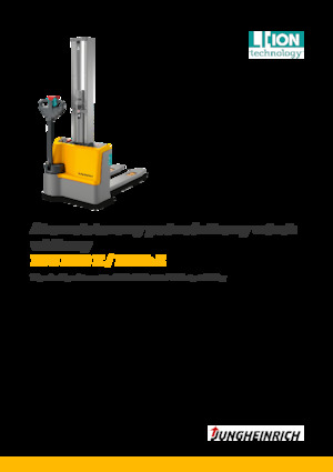 Apiladores de pie Jungheinrich EJC M10b E Li-Ion