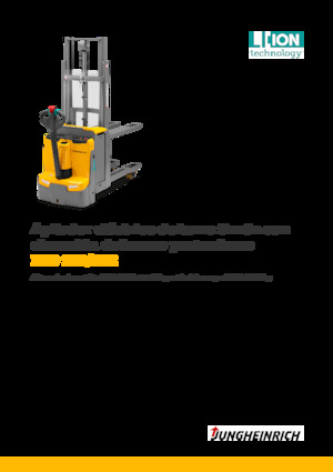 Apiladores de pie Jungheinrich EJD 120 ZT