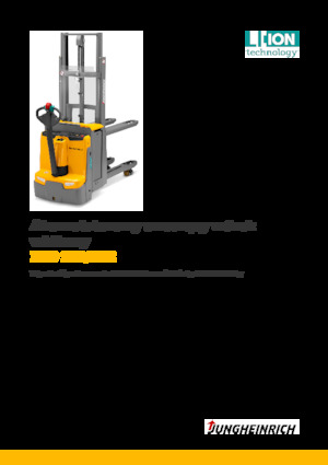 Apiladores de pie Jungheinrich EJD 120 ZT