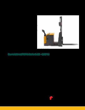 Apiladores de pie Jungheinrich EJG 210