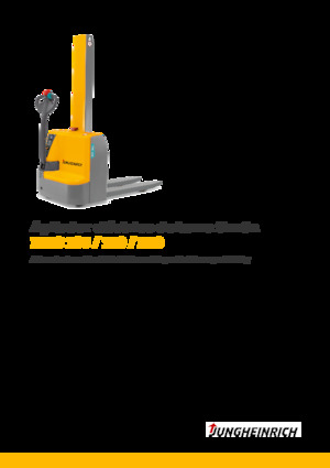 Apiladores de pie Jungheinrich EMC 105 