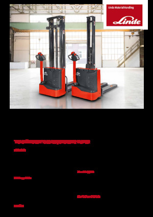 Apiladores de pie Linde ML10