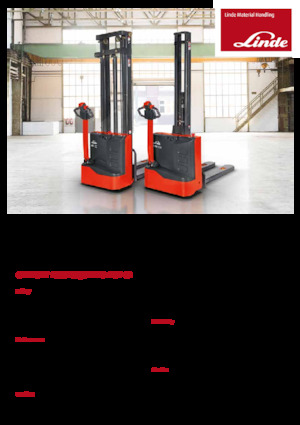 Apiladores de pie Linde ML10