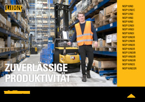 Apiladores de pie Caterpillar NSP12N3