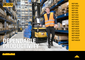 Apiladores de pie Caterpillar NSP12N3