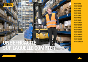 Apiladores de pie Caterpillar NSP16N3SR