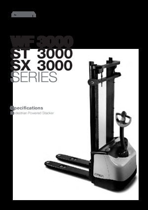 Apiladores de pie Crown ST 3000N-1.0 TL