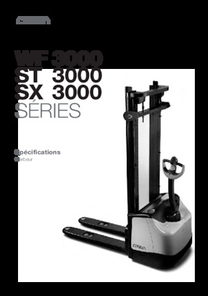 Apiladores de pie Crown ST 3000N-1.0 TL