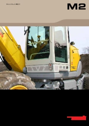 Excavadoras  sobre patines Menzi M220