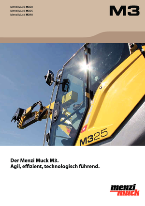 Excavadoras  sobre patines Menzi M340