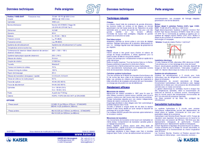 Excavadoras  sobre patines Kaiser S 1-5