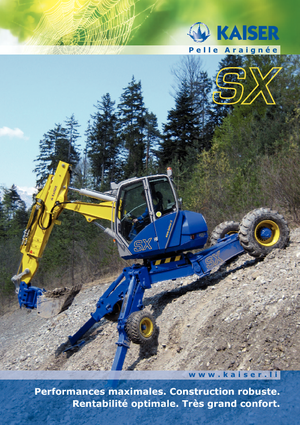 Excavadoras  sobre patines Kaiser S 2 Mobil