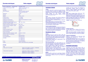 Excavadoras  sobre patines Kaiser S 2 Mobil