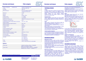 Excavadoras  sobre patines Kaiser S X