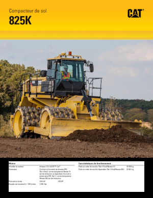 Compactadores de basura Caterpillar 825K