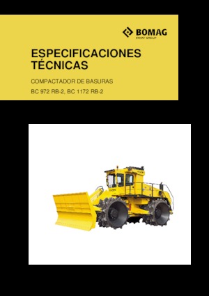 Compactadores de basura Bomag BC 972 RB 2