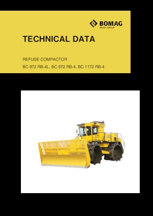 Compactadores de basura Bomag BC 1172 RB 4