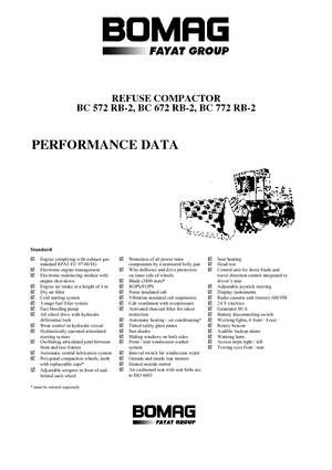 Compactadores de basura Bomag BC 672 RB 2