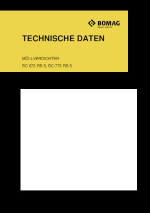 Compactadores de basura Bomag BC 673 RB 5