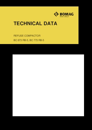 Compactadores de basura Bomag BC 673 RB 5