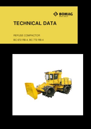 Compactadores de basura Bomag BC 772 RB 4