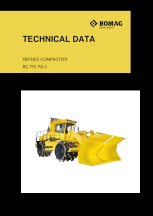 Compactadores de basura Bomag BC 772 RS 2