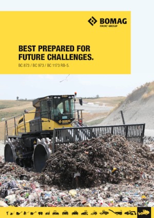 Compactadores de basura Bomag BC 973 RB 5