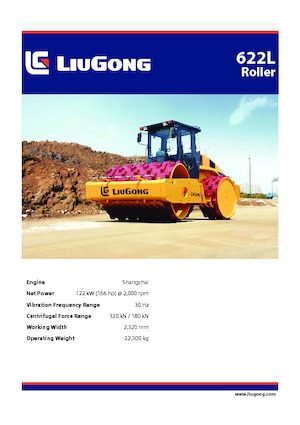 Compactadores de basura Liugong CLG622L 