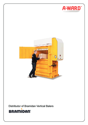 Prensas de basura A-Ward X 50