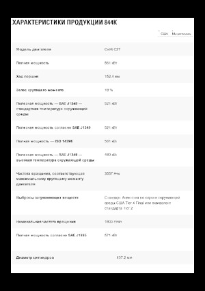 Topadora de ruedas Caterpillar 844K