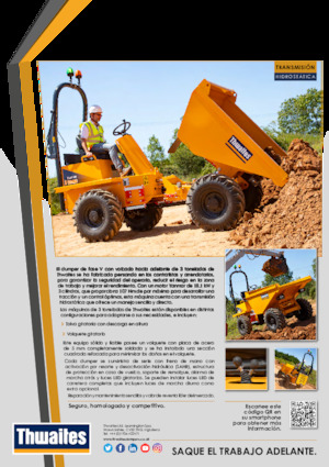 Dúmperes de ruedas Thwaites MACH2081
