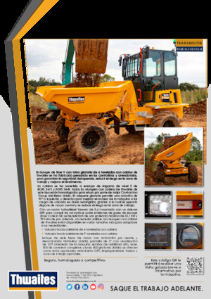 Dúmperes de ruedas Thwaites MACH2462