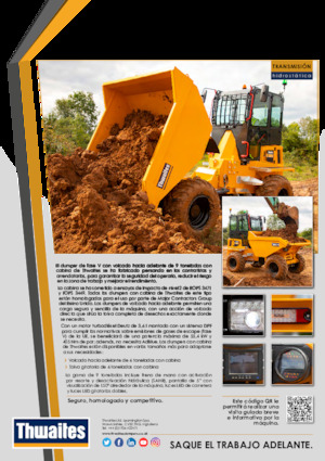Dúmperes de ruedas Thwaites MACH2490