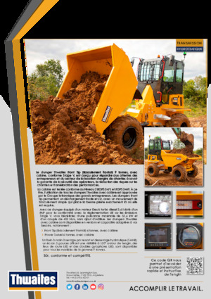 Dúmperes de ruedas Thwaites MACH2490