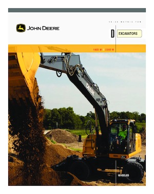 Excavadoras hidráulicas  de ruedas John Deere Construction 220D W