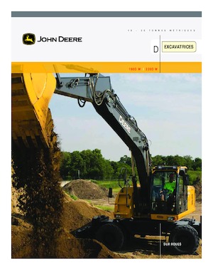 Excavadoras hidráulicas  de ruedas John Deere Construction 220D W