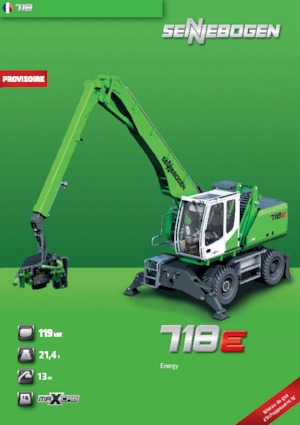 Manipuladores de materiales Sennebogen 718M E