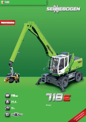 Manipuladores de materiales Sennebogen 718M E