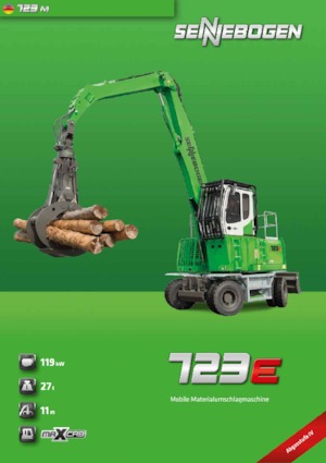 Manipuladores de materiales Sennebogen 723M E