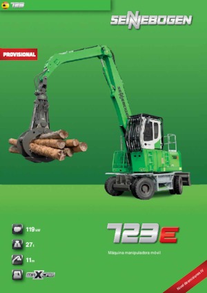 Manipuladores de materiales Sennebogen 723M E