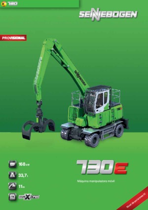 Manipuladores de materiales Sennebogen 730M E