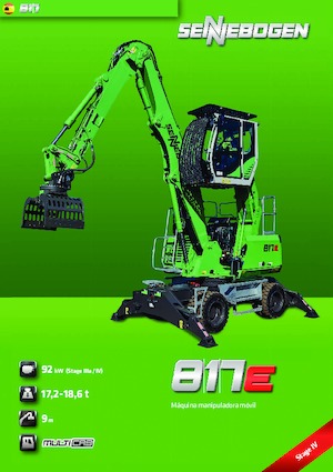 Manipuladores de materiales Sennebogen 817M E